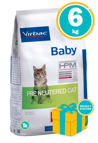 Imagen de Alimento HPM Virbac Gato Kitten Baby Pre Neutered 6kg
