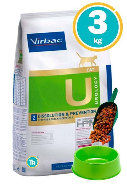 Imagen de HPM Virbac Gato Urology 3kg + Pala + Comedero