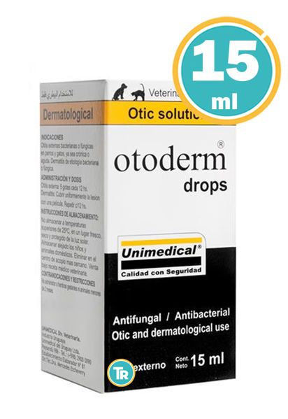 Imagen de OTODERM 15 Ml Solución Otica Gotas