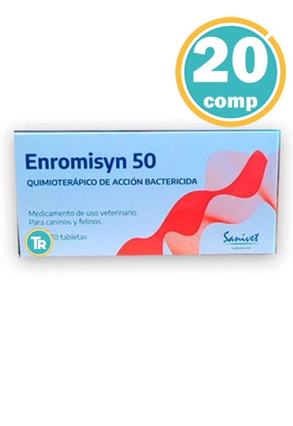 Imagen de ENROMISYN 50Mg 20 Comprimidos