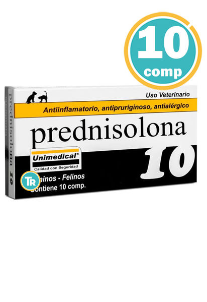 Imagen de PREDNISOLONA 10 mg X 10 Comp - Antiinflamatorioy Antialergico
