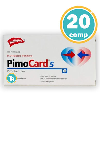 Imagen de PIMOCARD 5Mg - 20 Comprimidos
