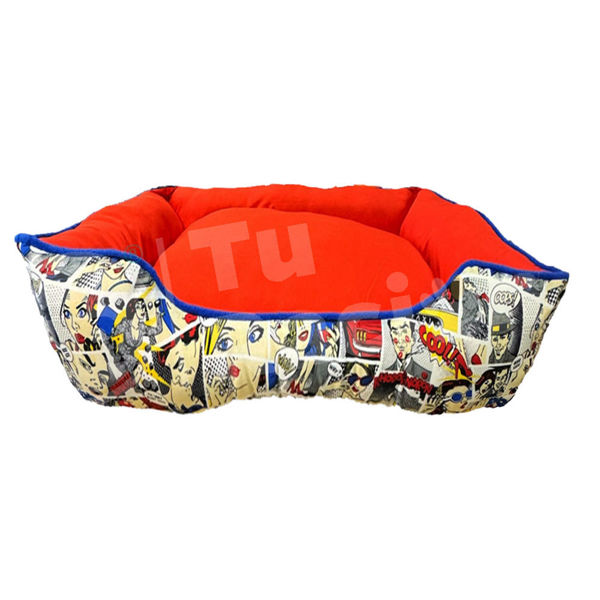 Imagen de CAMA RECTANGULAR N°4 80X60 + Regalo a elección