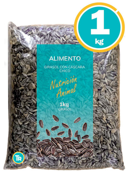 Imagen de Alimento Girasol con Cascara chico 1kg