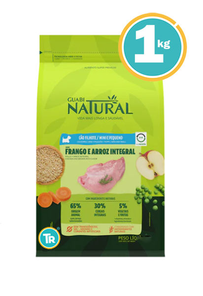 Imagen de GUABI Dog Cachorro Mini 1kg Pollo y Arroz Integral