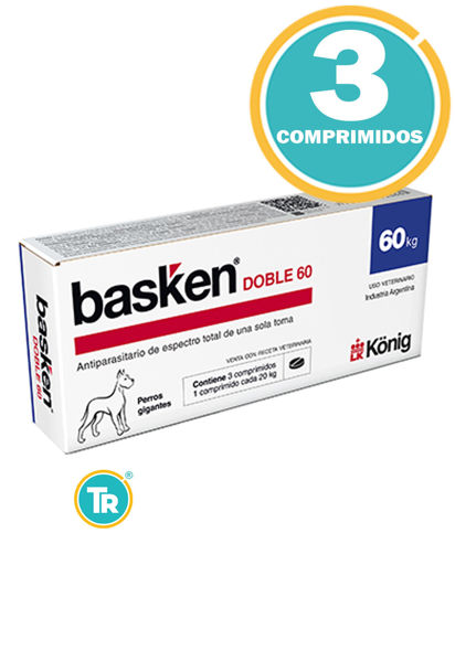 Imagen de ANTIPARASITARIO BASKEN Doble 60 - Perros Gigantes