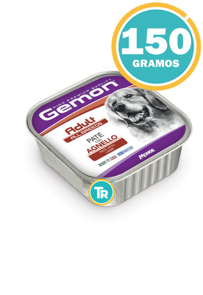 Imagen de PATE GEMON PERRO ADULTO LAMB 150GR