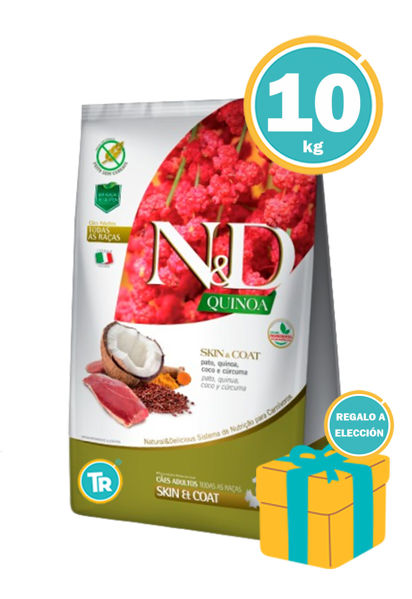 Imagen de Alimento NYD Perro Quinoa Skin & Coat Pato 10,1kg