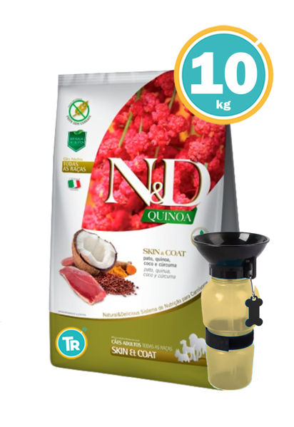 Imagen de NYD Perro Quinoa Skin & Coat Pato 10,1kg + Botella