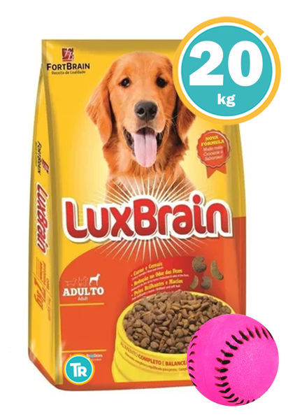Imagen de LUXBRAIN Perros Adultos 20 kg + Pelota