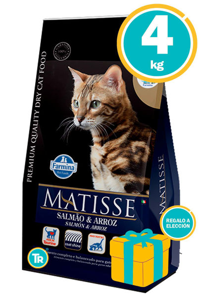 Imagen de MATISSE Alimento Gato Salmón y Arroz 4kg