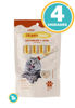 Imagen de SNACK PARA GATO CREAMY LOPETS 60GR KATSUOBUSHI Y ATUN 4 UNIDADES