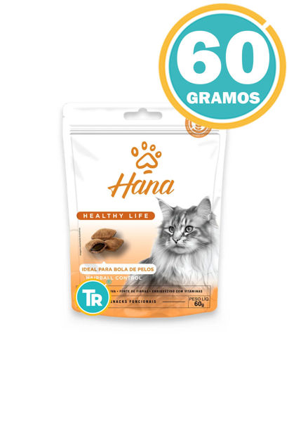 Imagen de SNACK PARA GATO HANA HAIRBALL CONTROL 60GR