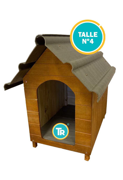 Imagen de CASILLA MADERA MEDIUM/GRANDE 50 X 70 X 85 DE 40 A 65 KG