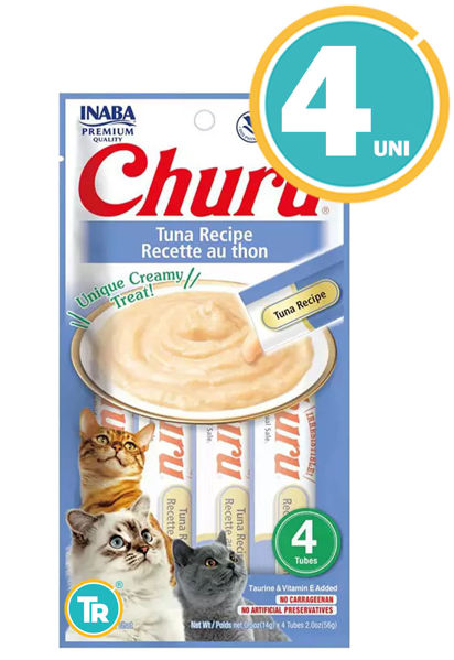 Imagen de SNACK GATO CHURU ATUN 56GR
