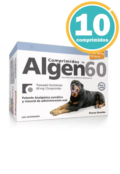 Imagen de ALGEN 60 BLISTER 10 COMPRIMIDOS