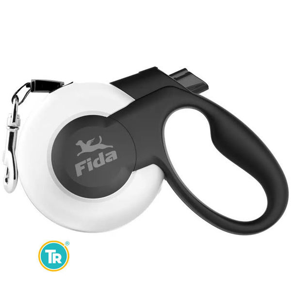 Imagen de CORREA FIDA MARS RETRACTIL TALLE XS 3M BLANCA