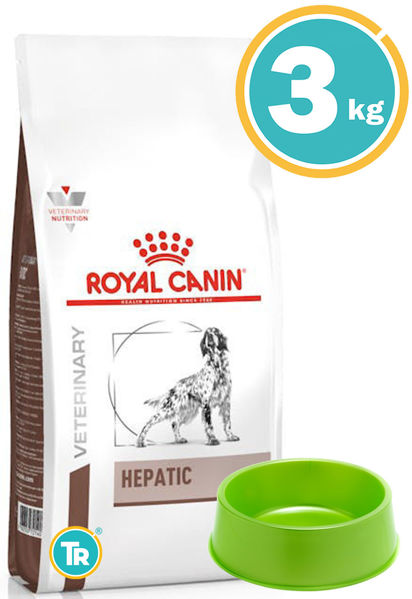 Imagen de ROYAL CANIN Perro Adulto Hepatic 3 Kg + Comedero
