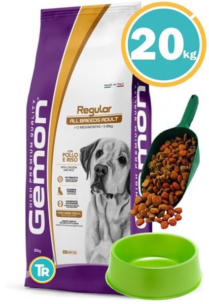 Imagen de GEMON Regular Perro 20kg + Pala + Comedero