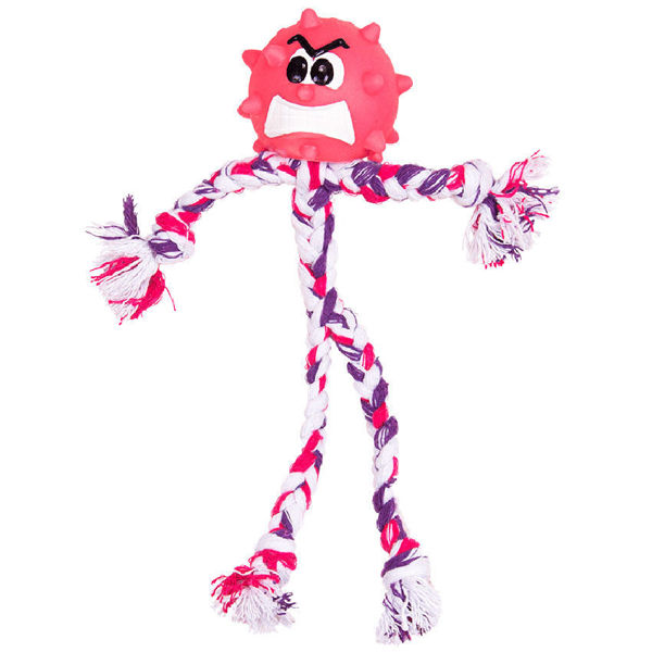 Imagen de PELOTA CON CUERDA MUÑECO LCM ENOJADO 300MM