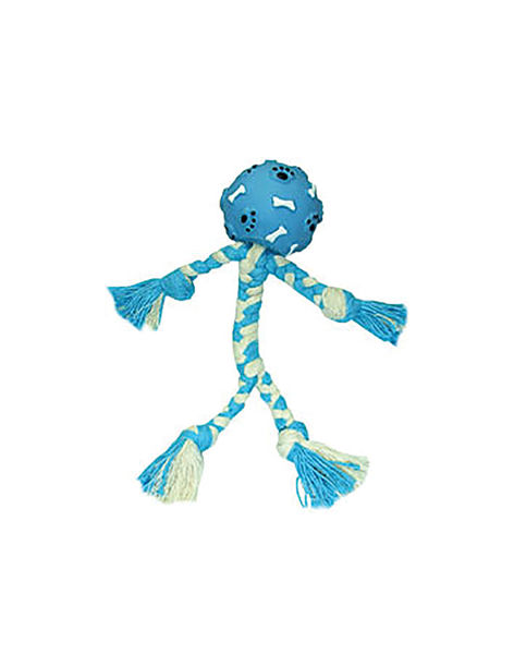 Imagen de JUGUETE PELOTA MUÑECO LCM PATA HUESO PARA PERRO