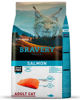 Imagen de BRAVERY Gato Adulto Salmón 7kg + Sanicat Pink