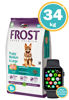 Imagen de FROST Cachorro Razas Grandes 34 kg + Reloj