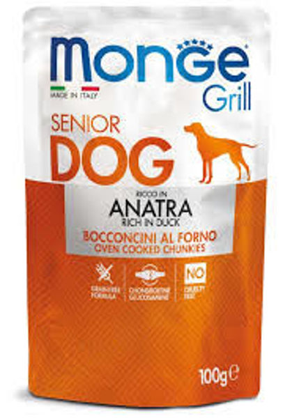 Imagen de SALSA MONGE DOG SENIOR DUCK 100GR