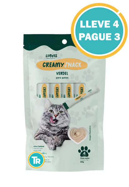 Imagen de PROMO CREAMY VERDEL 60GR 3+1