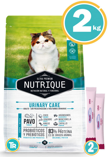 Imagen de Nutrique gato urinary 2 kg + Salsas