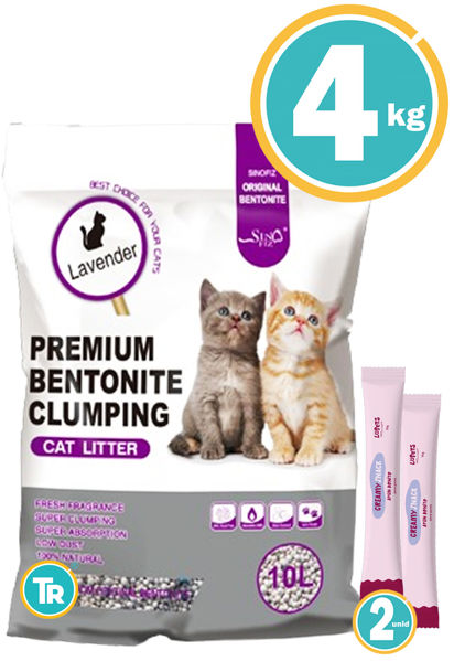 Imagen de Sanitario Bentonita Aglomerante 4kg + 2 Salsa