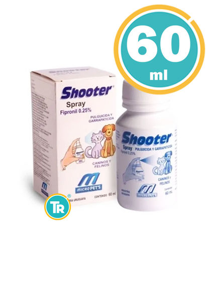 Imagen de SHOOTER SPRAY MICRO PET'S 60ML CANINOS Y FELINOS