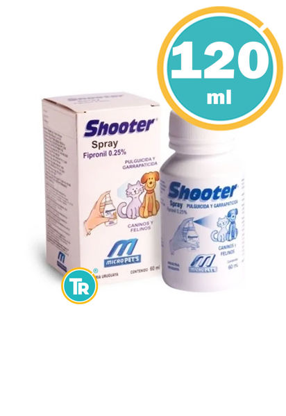 Imagen de SHOOTER SPRAY MICRO PET'S 120ML CANINOS Y FELINOS