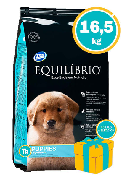 Imagen de EQUILIBRIO Alimento Cachorro Razas Grandes 15 + 1,5 KG