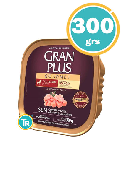 Imagen de PATE GRAN PLUS CACHORRO POLLO 300G