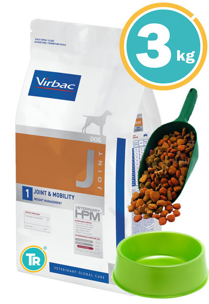 Imagen de HPM VIRBAC DOG JOINT & MOBILITY 3KG + COMEDERO + PALA