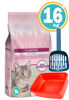 Imagen de SANITARIO CITY CAT CLUMPING 20L - 16 KG  BABY POWDER + Bandeja + Pala