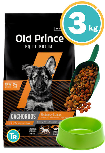 Imagen de OLD PRINCE EQUILIBRIUM CACHORRO MED Y GRANDE 3KG