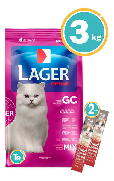 Imagen de LAGER Gatos Castrados 3kg