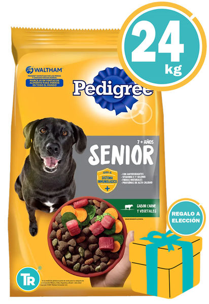 Imagen de PEDIGREE  Senior Adultos Mayores 21 + 3 kg Gratis