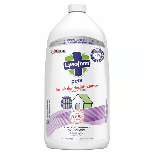 Imagen de LYSOFORM LIMPIADOR LIQUIDO EN BOTELLA PETS 800ML