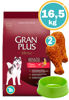 Imagen de GRAN PLUS DOG ADULTO CARNE RAZAS MEDIANAS Y GRANDES 15 + 1.5 KG