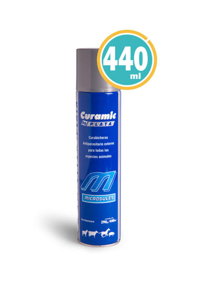Imagen de CURAMIC PLATA 440ML -  MATABICHERA