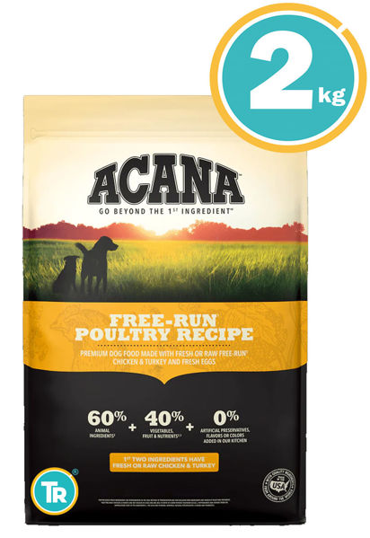 Imagen de ACANA DOG FREE-RUN POULTRY RECIPE 2KG