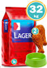 Imagen de LAGER Perro Adulto 32 kg + Patas de pollo + Comedero