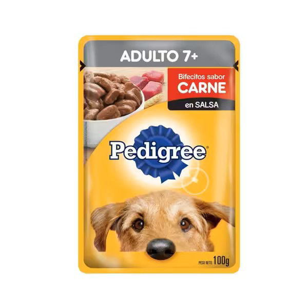 Imagen de PEDIGREE  ADULTO +7 - SOBRE 100GS.