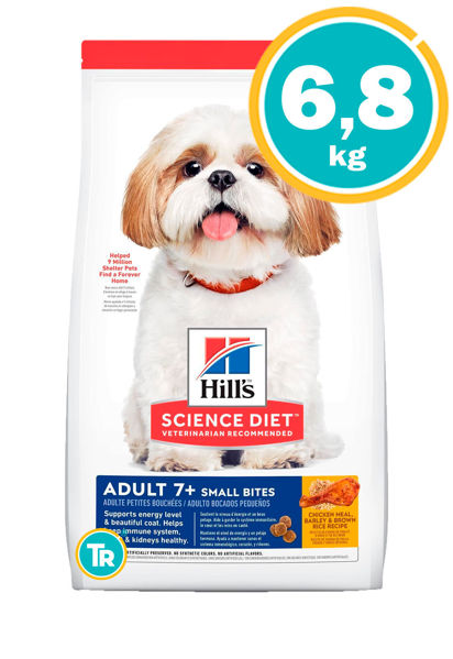 Imagen de Hills Adult 7+  Small Bites 6.8KG.