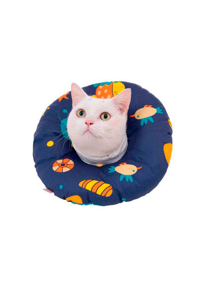 Imagen de Collar Isabelino de Tela - Talle L