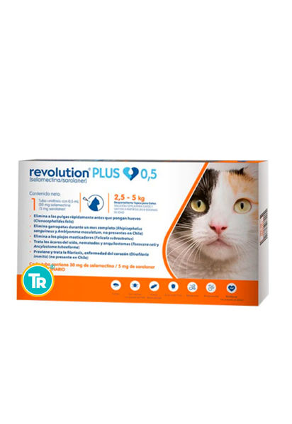 Imagen de PIPETA REVOLUTION PLUS GATO 2.5 A 5KG