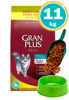 Imagen de GRAN PLUS CAT ADULTO CASTRADO 11.1KG (SALMON Y ARROZ)